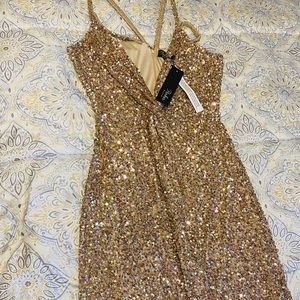 COPY - Sequins Gown/Dress size 12 Brand New